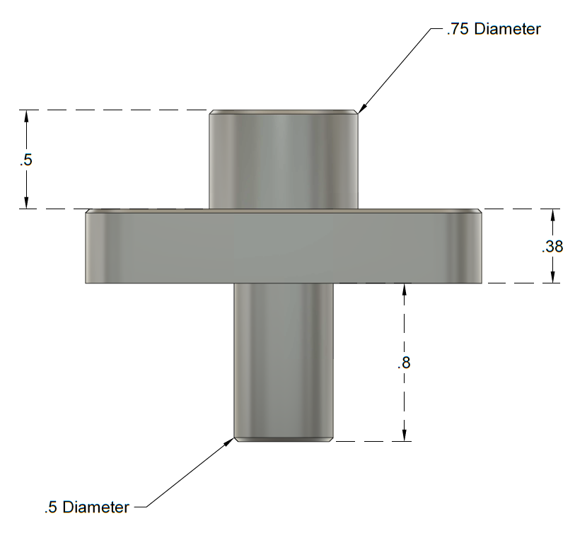 Porsche/Tesla Adaptor Pad (18M-P08)