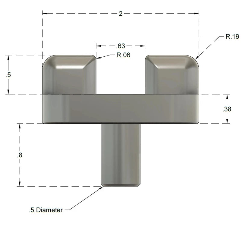 Universal Pinch Weld Adaptor Pad (18M-P04)